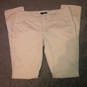 American Eagle Skinny Stretch Khaki Pants